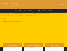 Tablet Screenshot of chilenazosantiago.cl